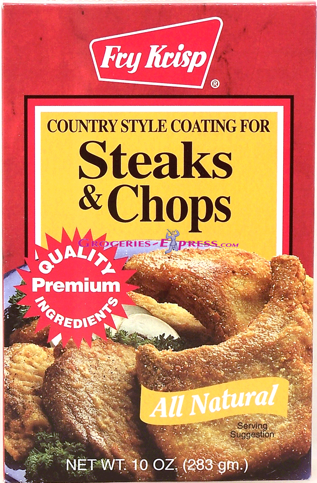 Fry Krisp&nbsp;&nbsp;country style coating for steaks & chops Full-Size Picture